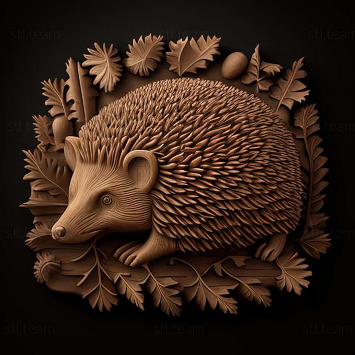 Animals hedgehog